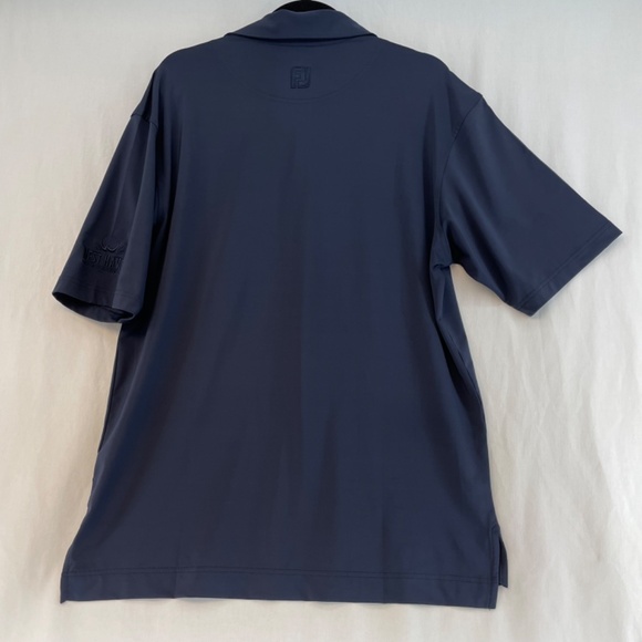 FootJoy FJ Golf Shirt Navy Blue West Haven Golf & Country Club Logo Men’s Large - Picture 8 of 16